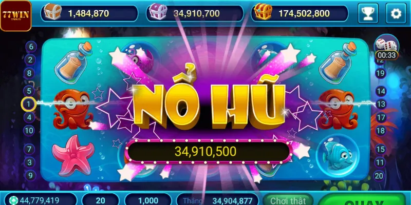 Game nổ hũ trực tuyến với đồ họa cực bắt mắt