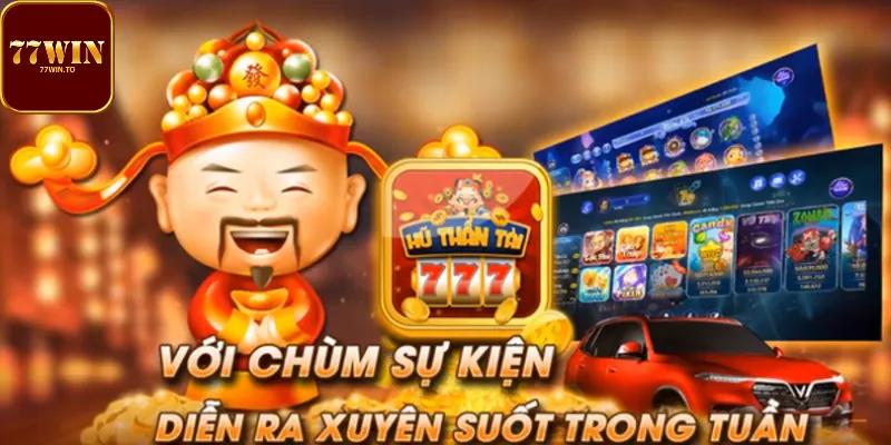 Nổ hũ may mắn có giá trị thưởng lớn 77win